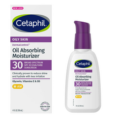 Cetaphil Derma Control Oil Absorbing Moisturizer SPF 30, 4 fl oz