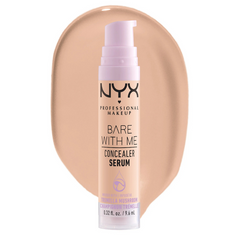 NYX Professional Makeup Bare With Me Concealer Serum, Medium Coverage, Vanilla, 0.32 fl oz