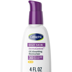 Cetaphil Derma Control Oil Absorbing Moisturizer SPF 30, 4 fl oz